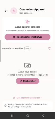 Appairage Bluetooth